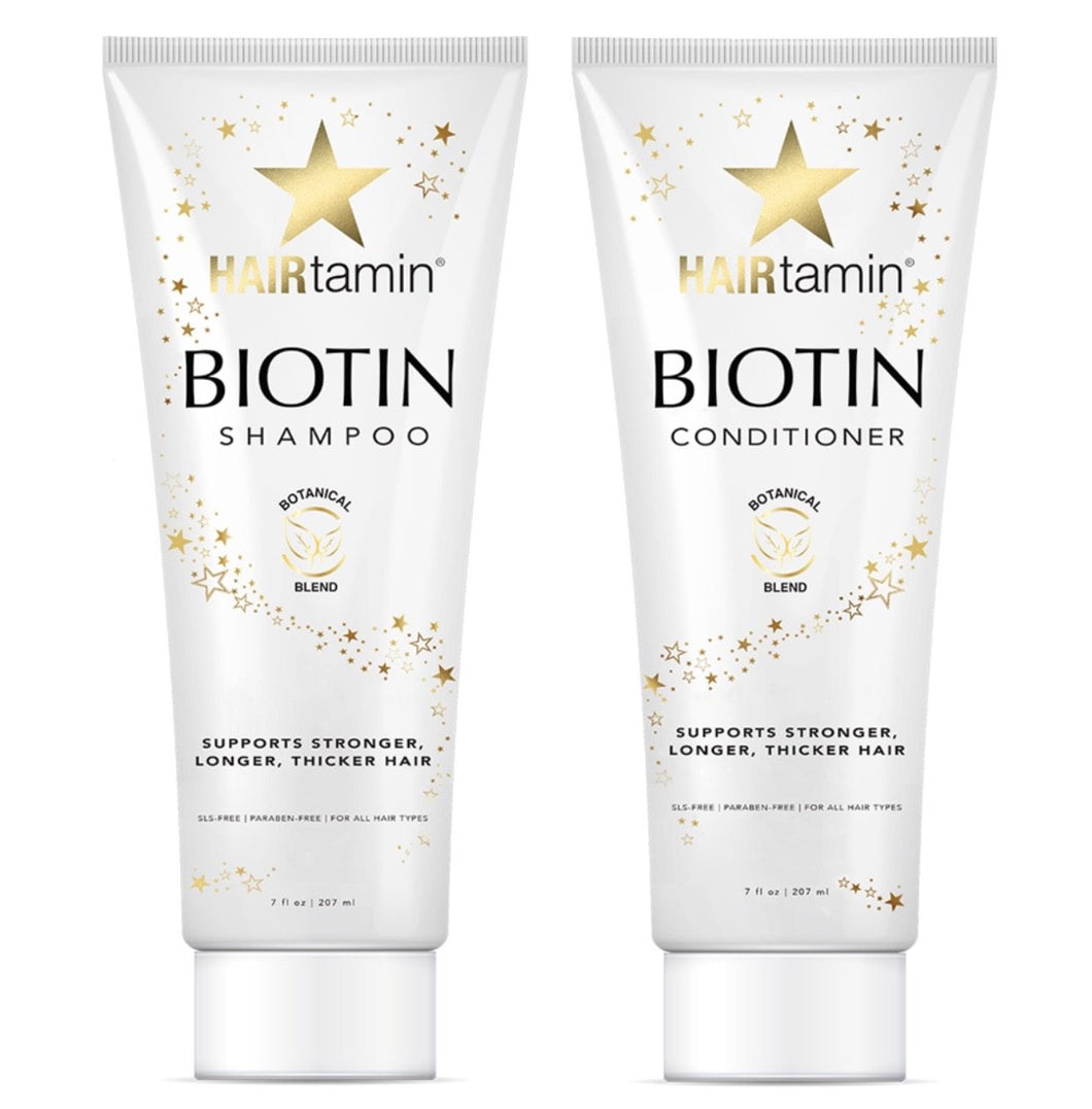 Hairtamin Biotin Shampoo & Conditioner Set
