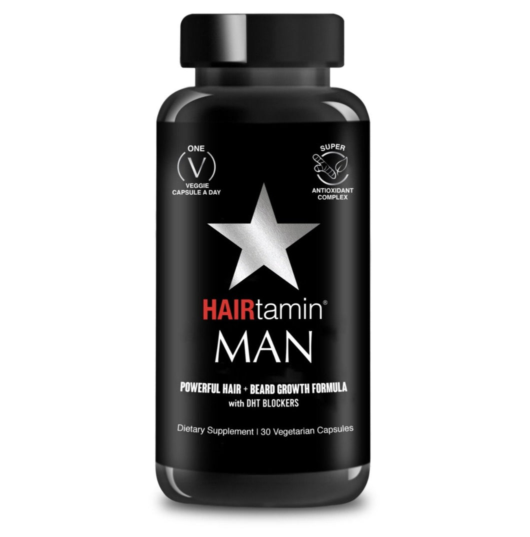 Hairtamin Man Vegan Capsules - 1 month